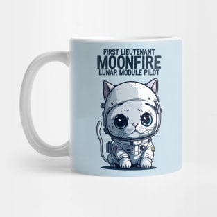 Moonfire Cat Astronaut Mug